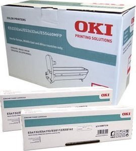 Toner Oryginalny OKI ES7412 Turkusowy 1 Sztuk