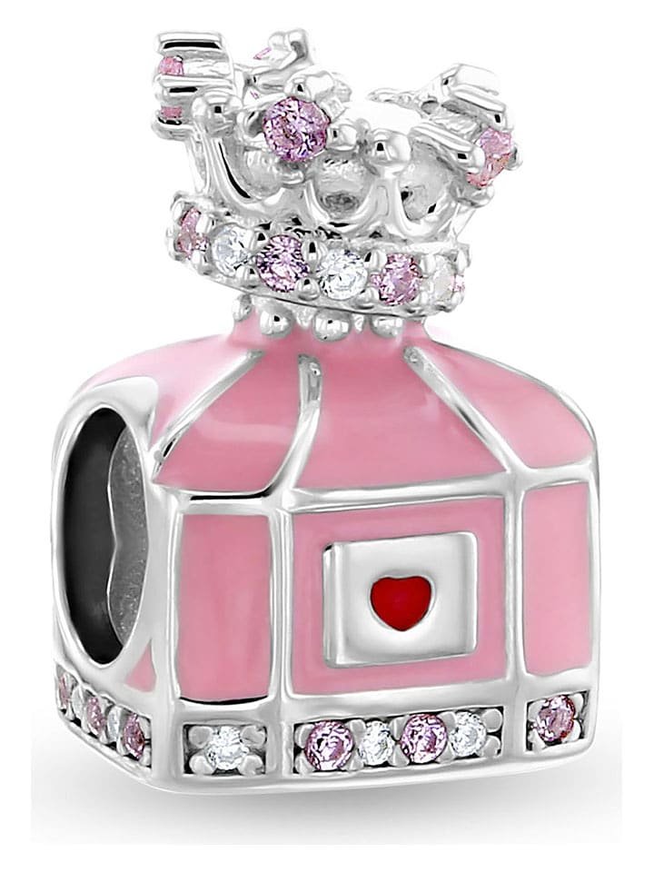 CHARM'S Srebrny charms z cyrkoniami