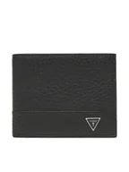 Portfele - Guess Duży Portfel Męski SMBAGR LEA24 Czarny - miniaturka - grafika 1