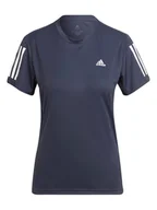 Koszulki sportowe damskie - adidas Koszulka sportowa w kolorze granatowym - miniaturka - grafika 1