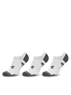 Skarpetki sportowe męskie - Under Armour Zestaw 3 par stopek unisex Performance Tech 1379526 Biały - miniaturka - grafika 1