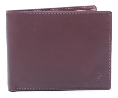 Esquire portfel DALLAS 299308 damski portfel gładki, Brązowy 02, 12,5 x 9,5 cm, Klasyczny