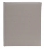 Albumy fotograficzne - Album tradycyjny Linen szary 40 czarnych stron Ash - miniaturka - grafika 1