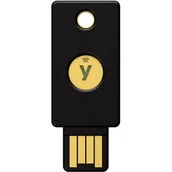 Pozostałe akcesoria sieciowe - Klucz zabezpieczający Yubico YubiKey5 czarny Nfc - miniaturka - grafika 1