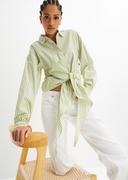 Bluzki damskie - Bluzka oversize z bawełny organicznej - bonprix - miniaturka - grafika 1
