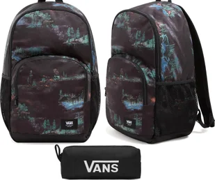 VANS ZESTAW 2W1 PLECAK + PIÓRNIK VANS OLD SKOOL DUŻY BLACK LIMITOWANY MOTYW - Plecaki - miniaturka - grafika 1