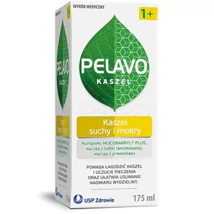 Pelavo KASZEL suchy i mokry syrop 175ml - Przeziębienie i grypa - miniaturka - grafika 1