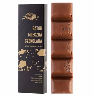 BATON SŁONY KARMEL czekoladowy z nadzieniem karmelowym Green Touch 42 g - Batoniki - miniaturka - grafika 1