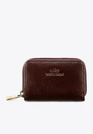 Biżuteria - akcesoria - Etui na karty kredytowe skórzane na suwak - miniaturka - grafika 1