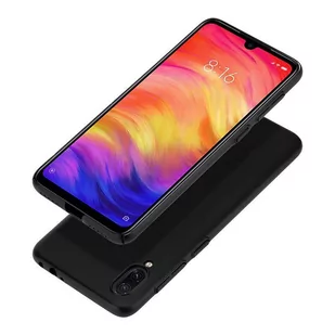 Crong Smooth Skin - Etui Xiaomi Redmi Note 7 (czarny) - Etui i futerały do telefonów - miniaturka - grafika 2