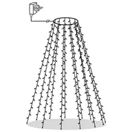 Oświetlenie świąteczne - vidaXL Lampki choinkowe Siatka lampek choinkowych 210 kolorowych diod LED 210 cm 328883 - miniaturka - grafika 1
