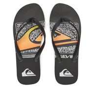 Klapki i japonki męskie - Japonki Quiksilver AQYL101371 Czarny - miniaturka - grafika 1