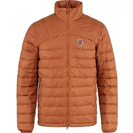 Kurtki męskie - Fjällräven Męska kurtka Expedition Pack Down Jacket M kurtka, brązowa terakota, Terakota brązowy, XL - miniaturka - grafika 1