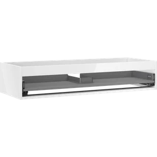 Mexen Box-A korpus szafki podumywalkowej 120 cm, 1 szuflada, biały połysk - 91AX0-1200-235-1-00 - Szafki łazienkowe - miniaturka - grafika 1