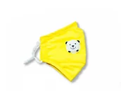 Maseczki antysmogowe - Maska antysmogowa BASIC JUNIOR + 2 filtry N95 Med Patent (żółty) - miniaturka - grafika 1