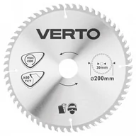 Akcesoria do elektronarzędzi - Verto Tarcza do pilarki widiowa 200 x 30 mm 60 zębów 61H132 61H132 - miniaturka - grafika 1