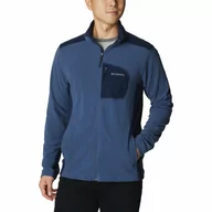 Odzież trekkingowa damska - Polar Turystyczny Rozpinany Męski Columbia Klamath Range Full Zip - miniaturka - grafika 1