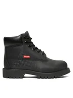 Buty dla chłopców - Timberland Trapery 6 In Premium Wp Boot TB0A5Y390011 Czarny - miniaturka - grafika 1