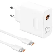 Ładowarki do telefonów - Huawei SuperCharge Wall Charger 100W Biały - miniaturka - grafika 1