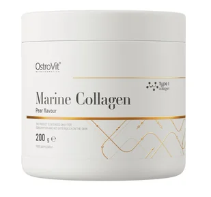 OstroVit Kolagen Morski 200 g gruszkowy - Witaminy i minerały OstroVit Kolagen Morski 200 g gruszkowy - Witaminy i minerały - miniaturka - grafika 1