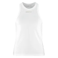 Koszulki i topy damskie - Damska koszulka bez rękawów CRAFT CORE ESSENCE MESH SINGLET W 1914698-900000 – Biały - miniaturka - grafika 1