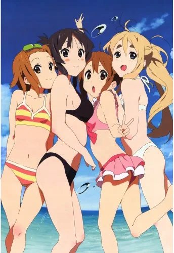 Plakat Anime Manga K-on! KON_070 A2 (custom)
