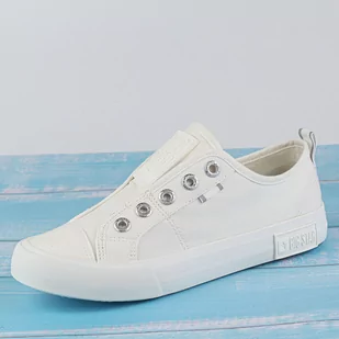 Białe trampki damskie BIG STAR LL274162 - Trampki damskie - miniaturka - grafika 1