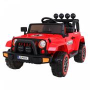 Pojazdy elektryczne dla dzieci - Pojazd Terenowy Full Time 4WD Czerwony kod: RA-PA.BRD-7588.CR - miniaturka - grafika 1
