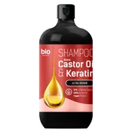 Szampony do włosów - BIO NATURELL Shampoo Ultra Repair szampon do włosów Castor Oil & Keratin 946ml - miniaturka - grafika 1