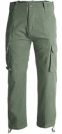 Spodnie męskie - spodnie bojówki HEAVY WEIGHT olive-XXL - miniaturka - grafika 1