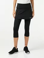 Spodnie damskie - HEAD HEAD Damskie spodnie Club 3/4 Tights Skirt W czarny czarny xxl 814409-BK XXL - miniaturka - grafika 1