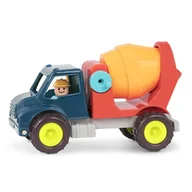 Chodziki - B.Toys Happy Cruisers – Cement Truck – betoniarka z figurką kierowcy - miniaturka - grafika 1