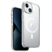 Etui i futerały do telefonów - UNIQ etui Combat iPhone 14 Plus 6,7" Magclick Charging przeźroczysty/dove satin clear - miniaturka - grafika 1