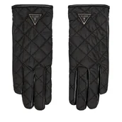 Rękawiczki - Rękawiczki Damskie Guess AW5187 NYL02 Czarny - miniaturka - grafika 1
