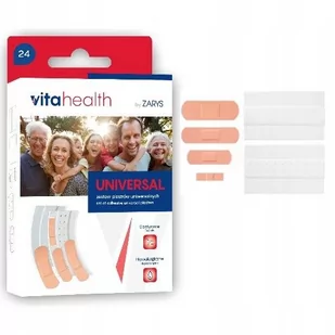 Zarys, Zestaw Plastrów Uniwersalnych Mix Rozmiarów, 24 Szt - Apteczki i materiały opatrunkowe - miniaturka - grafika 1