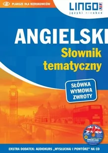 Lingo Angielski Słownik tematyczny +CD - Praca zbiorowa - Słowniki języków obcych - miniaturka - grafika 1