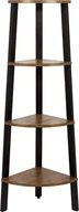 Regały - Elior Industrialny narożny regał na książki - Agos 3X - miniaturka - grafika 1