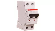 Inne akcesoria elektryczne - ABB Stotz S & J wyłącznik automatyczny bezpiecznik S202-C10 6 KA 10 A C 2P system Pro M Compact wyłącznik nadmiarowo-prądowy 4016779465700 2CDS252001R0104 - miniaturka - grafika 1