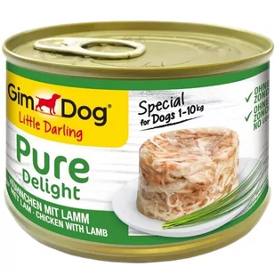 Gimdog Pure Delight 150G  - Karma Dla Małych Psów Kurczak I Jagnięcina W Galarecie - Mokra karma dla psów - miniaturka - grafika 1