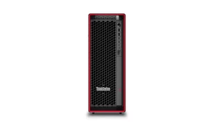 Lenovo ThinkStation P5 Intel® Xeon W W3-2525 64 GB DDR5-SDRAM 1 TB SSD NVIDIA RTX 2000 Ada Windows 11 Pro for Workstations Tower Stanowisko Czarny, Czerwony 30GA009DGE - Zestawy komputerowe - miniaturka - grafika 1
