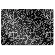 Podnóżki, podpórki, podkładki - Mata na podłogę pod krzesło Geometryczne bryły 140x100 cm - miniaturka - grafika 1