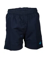 Kąpielówki dla chłopców - Arena Boys' Beach Boxer Solid R Swim Trunks Unisex-dla dzieci i młodzieży, Navy-turquoise, 6-7 anni - miniaturka - grafika 1