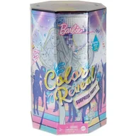 Lalki dla dziewczynek - Mattel Barbie Color Reveal Zestaw świąteczny # z wartością produktów powyżej 89zł! - miniaturka - grafika 1