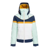 Kurtki narciarskie - Damska Kurtka ocieplana ROXY PEAKCHIC INSULA J SNJT BDY0 ERJTJ03379-BDY0 – Zielony - miniaturka - grafika 1