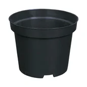 Donice - Doniczka produkcyjna śr.19 cm 3l czarna Donkwiat - miniaturka - grafika 1