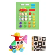 Klocki - Klocki magnetyczne Alilo (30 elementów-MATEMATYKA) - miniaturka - grafika 1