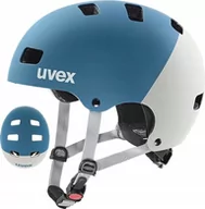 Kaski rowerowe - UVEX Kid 3 CC Helmet Kids, niebieski/szary 55-58cm 2022 Kaski dla dzieci S4149721317 - miniaturka - grafika 1