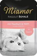 Mokra karma dla kotów - Miamor Ragout Royale z Tuńczykiem i Kurczakiem w sosie Saszetka 100g 3143 - miniaturka - grafika 1