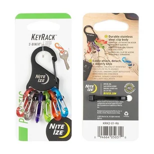 Nite Ize - KeyRack S-Biner - KRK2-01-R6 - Sprzęt wspinaczkowy - miniaturka - grafika 2