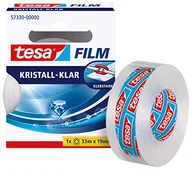 Taśmy klejące - TESA tesafilm 1 Rolle 33m 19mm kristall-klar HFB 57330-00000-03 - miniaturka - grafika 1